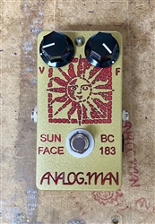 Analog Man Sun Face Fuzzface fuzz pedal